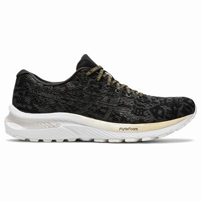 Asics Gel-Cumulus 22 - Naisten Juoksukengät - Mustat/Syvä Harmaat